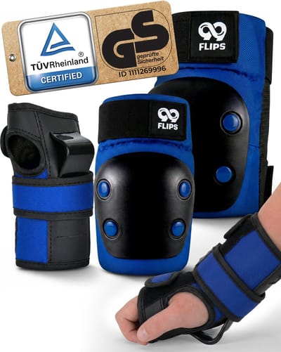 Kniebeschermer Set - 6 stuks - Bescherming Kinderen Knee en Elbow Bescherming - Skaten Protection Beschermset