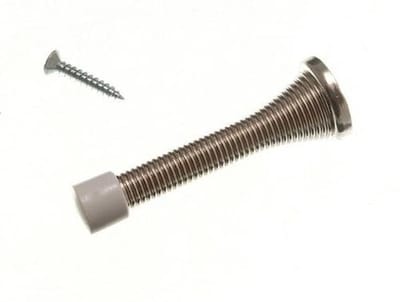 Deurstop Set - Veer Stoppen - Deuren Beschermen - Nikkel Afwerking - 200 Stuks - Zilver