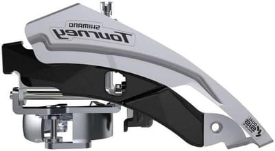 Voor Derailleur - Fietsonderdeel - Soepel Fietsen - Betrouwbare Schakeling - Clamp-On Mount - Zwart