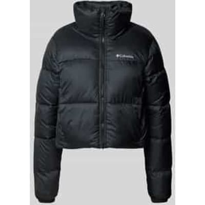 Kort Buffer Jacket met Labelprint Model 'Puffect™'