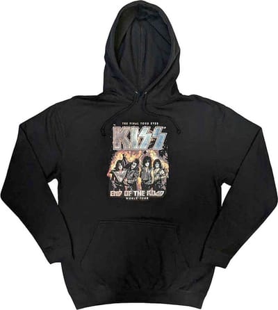 Kiss - End Of The Road Final Tour Hoodie/trui - S - Zwart
