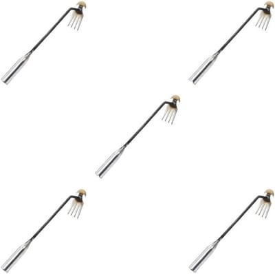 Onkruid Wieden Tool - Tuin Gereedschap - Planten Verzorgen - Ergonomisch Handvat - 5 Stuks - Metaal