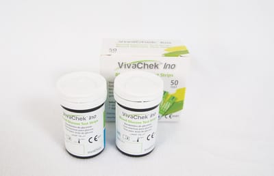 VivaChek Ino-glucose teststrips - 2x25 stuks