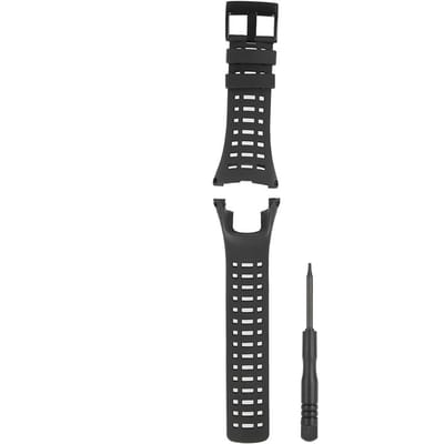 Polsband Zwart Rubberen Horlogeband voor Suunto Ambit1 2 3 Horloge gray