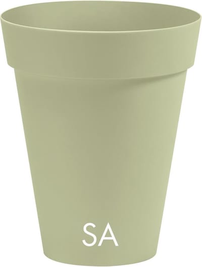 Bloempot Buiten Hoog Rond Arke Slim 33cm SALIEGROEN Nicoli
