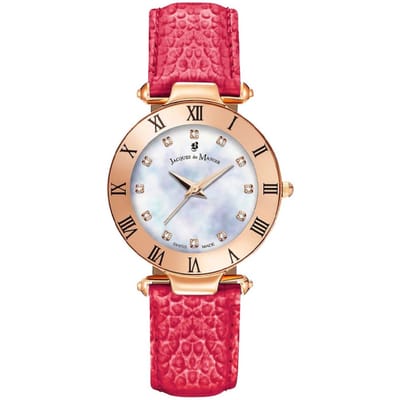 JACQUES du MANOIR JWL00103 Dames Horloge 33mm Swiss-Made