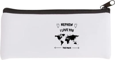 Akyol - nephew i love you this much Etui - Neef - geweldige neef - liefste neef - verjaardag - cadeau - kado - bedankje - geschenk - 20 bij 9 cm