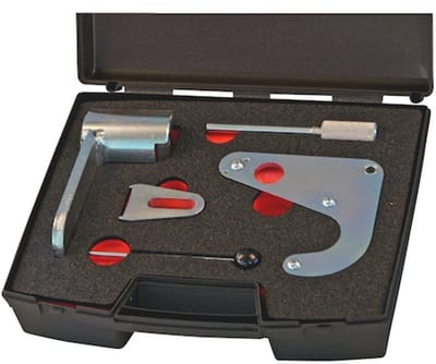 Wurth - Set timinggereedschap 5-delig, voor Renault/Nissan/Opel 2.0, diesel - Set timinggereedschap 5-delig, voor Renault/Nissan/Opel 2.0, diesel x 1 st Lengte 280 mm