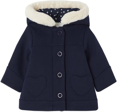 Vertbaudet Jas met capuchon baby meisje