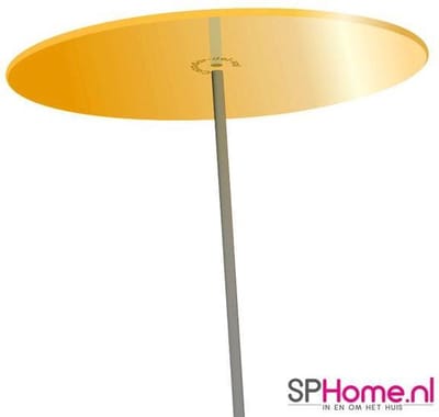 Cazador Del Sol Zonnevangers - tuin decoratie voor buiten - Ø200mm x 175cm Geel Set1