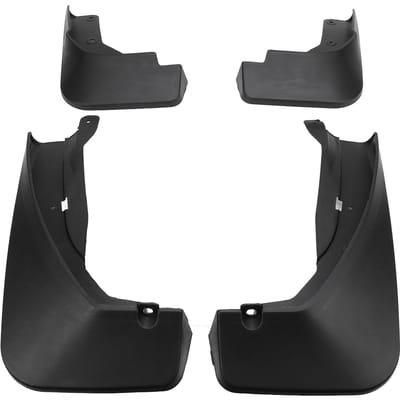4 STUKS Voor Achter Spatlappen Zwart Anti-Spat Beschermend Schokbestendig Bandbeschermer Spatbord voor gray