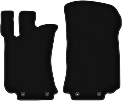 Wielganizator WLG-BASIC Serie - Auto Veloursmatten - Voor Mercedes R-klasse W251 - Zwarte Kleur - Geschikt voor 7 Personen