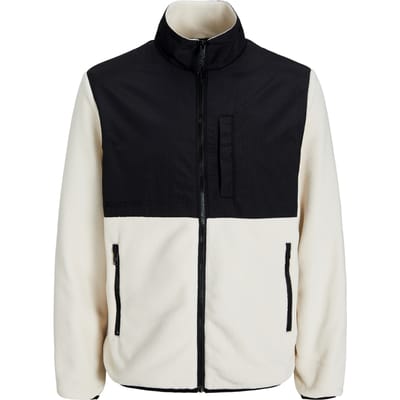 Jack & Jones - Heren Vest Marvin Fleece Jacket - Beige - Maat L