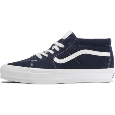 Vans Premium Sk8-Mid 83 Bleu Baryton Baskets Unisexe VN000CQQCIE 42 white