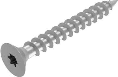 Spaanplaatschroeven RVS 3x25mm - Volledige Schroefdraad - TX Aandrijving - 250 Stuks