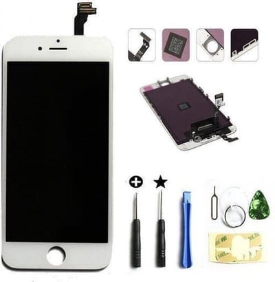 LCD-scherm Geschikt voor Apple iPhone 6 – Premium kwaliteit – Wit