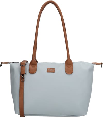 Charm London Buckingham Palace Shopper - Schoudertas - Crossbodytas - Kunstleer - Vegan Leer - Lichtblauw