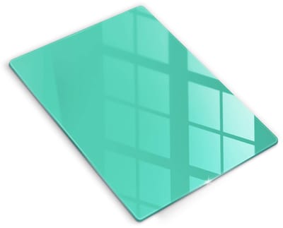 Wallfluent Glazen Snijplanken - Groente Snijplanken Glas - 40 cm x 52 cm - Groente Snijplanken van Glas - Glazen Keukenplank - Snijplank van Glas met Print - Antislip Keuken Snijplank Glas