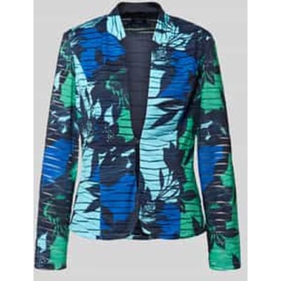 Slim fit blazer in all-over look