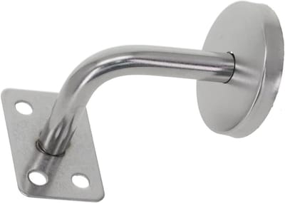 Leuninghouders - Trapbevestiging - Veiligheid Verhogend - Eenvoudige Installatie - 10 Stuks - Zilverkleurig