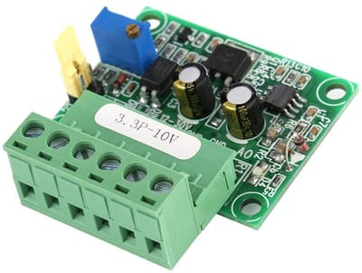 Dailygoody - PWM Converter Module 3.3V naar 0-10V - Analoge Signaal Interface voor Industrie