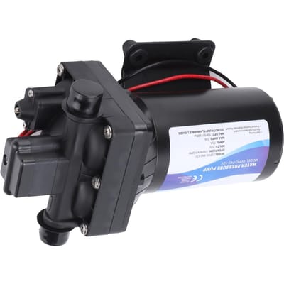 Pompe à diaphragme électrique 12V Automatique Auto-amorçante pour Camping-car Yacht Bateau Jardin