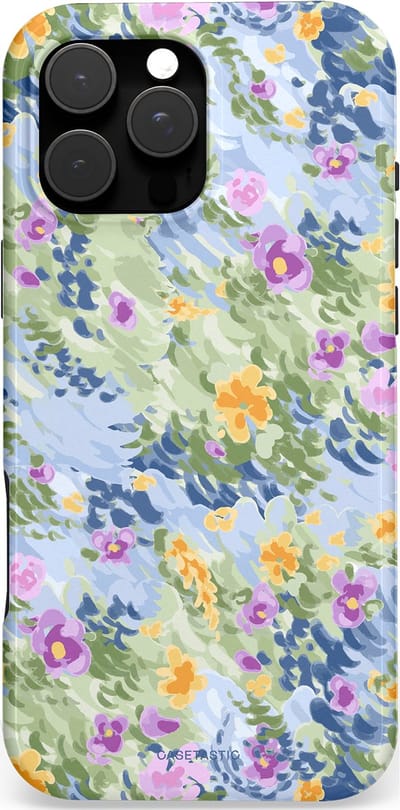 Casetastic Hoesje Geschikt voor Apple iPhone 16 Pro Max Magsafe - Stijlvolle Beschermende Duo-layer Case - Vijver briesje