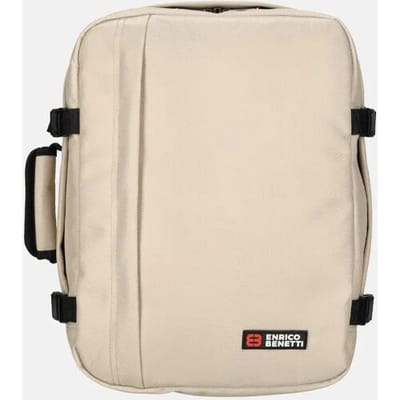 Enrico Benetti Innsbruck Underseater Rugzak - 17 inch laptop - 46225 - Zand