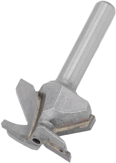 Geïntegreerde Arc Bending Frees, 1/4 Schacht Houtbewerking Frees voor V-groeven, Professionele Snijgereedschappen voor Meubelmakerij en Deuren
