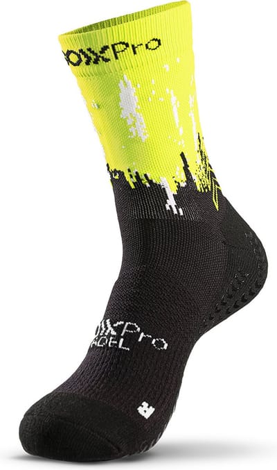 GEARXPro - SOXPro - Padel - Zwart/Geel - Schoenmaat: M - 41-46