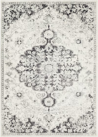 SURYA - LOU Vintage Oosters Zwart Tapijt