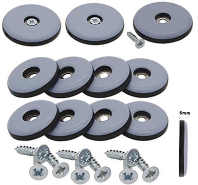 Meubelglijders Ø 30 mm - 16 stuks - PTFE-coating voor krassenpreventie