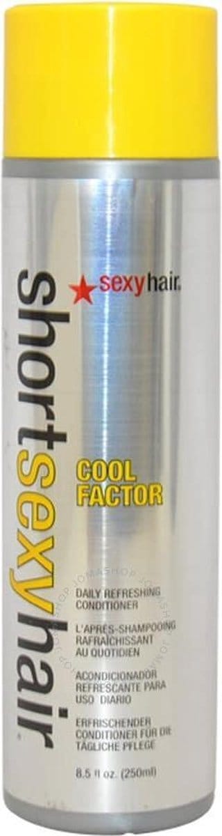 Short Hair Sexy Cool Factor Conditioner by Sexy Hair for Unisex - 250ml