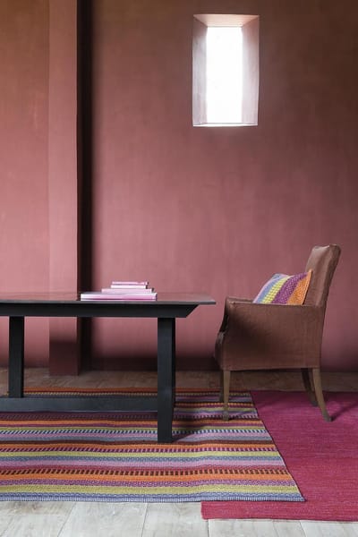 LIGNE PURE Enjoy – Vloerkleed – Tapijt – handgeweven – wol – eco – modern – Multi Oranje Roze - 170x240