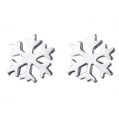 Oorbellen-Sneeuwvlok-Zilver- Charme Bijoux