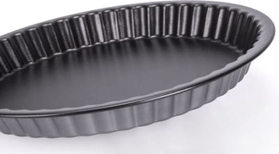 Moneta - Eden Taartvorm ø 30 cm - Gerecycled Aluminium - Zwart