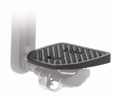 Pedal Plate SPDX | Adapter voor Shimano SPD en Look X-Track compatible klikpedalen | Met normale schoenen op je mountainbike | In 1 klik van klikpedaal naar vlak | Geen schoenplaatjes nodig | Voor comfort en veiligheid