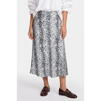 Karl Lagerfeld Snow Leo Fluid Skirt Karl Snow Leopard Taglia: 42 | Minigonne Outlet | Donna | Bianco