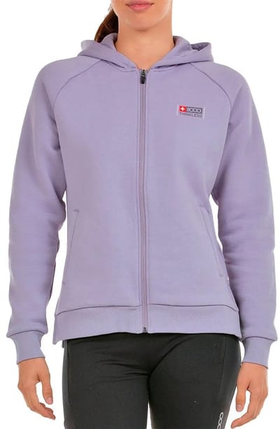 +8000 Baiyan Sweatshirt Met Rits Paars M Vrouw