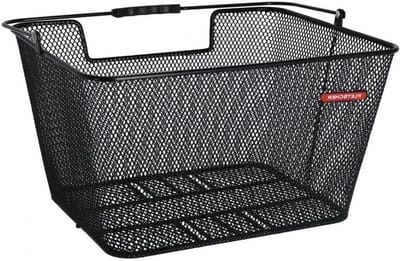 Fietsmand - Fietsmandje - Boodschappen Vervoeren - Stevig Frame - 3 kg Laadvermogen - Zwart