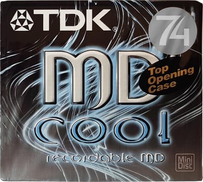 TDK 74 MD Cool recordable minidisc