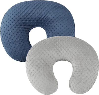 Voedingskussen Hoes Set 2 Stuks - Ultra Zacht Minky Slipcover voor Standaard Verpleegkussen