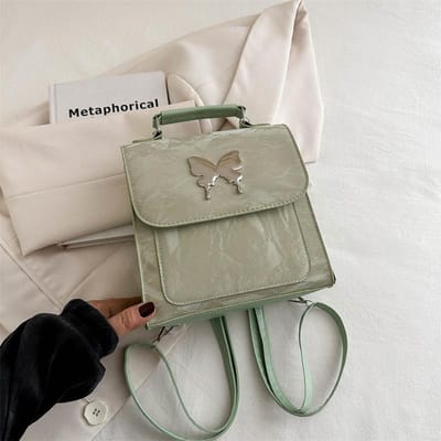 Rugzak Design Niche Tas Dames Nieuwe Mode Persoonlijkheid en Mooie Eenvoudige College Stijl Rugzak