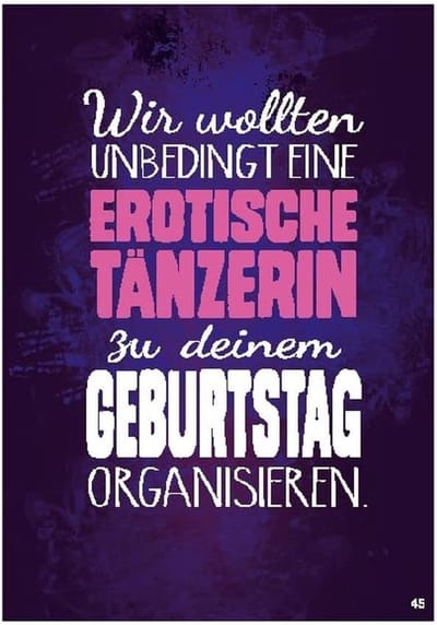 Depesche verjaardagskaart muziek cadeau multicolor 14,8x21 cm.