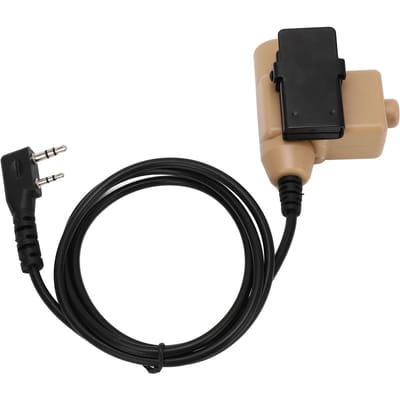 voor U94 PTT Twee Richtingen Audiokabel Adapter Compact Draagbaar Vervanging voor Baofeng UV 82 UV5R UV5RE