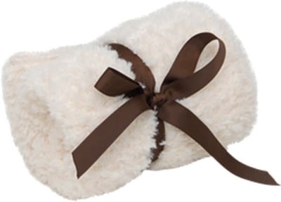Animal Boulevard CURL PLUSH Deken - Kleur: Wit - Maat S: 110x75 cm