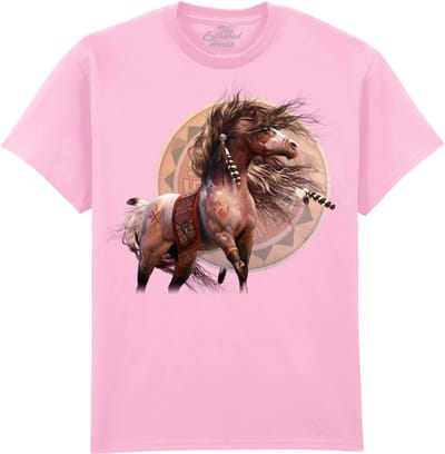 Paarden Spirit Warrior The Coloured House T-shirt M