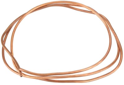 Dailygoody - Zachte Koperen Buis - 2 meter - Perfect voor Koeling - Kleur Brons - Flexibele Pijp - Voor Elektrische Apparatuur - Hoogwaardige Koper