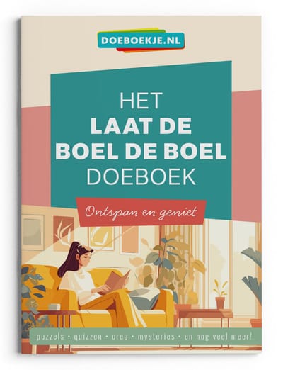 Het Laat de Boel de Boel Doeboek - puzzelen, quizzen, mysteries, spelletjes en ideeën - voor volwassenen
