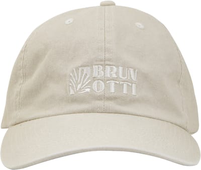 Brunotti - Chica - Cap Feather Grey - Dames - 100% Katoen - Comfortabele Fit - ONE SIZE